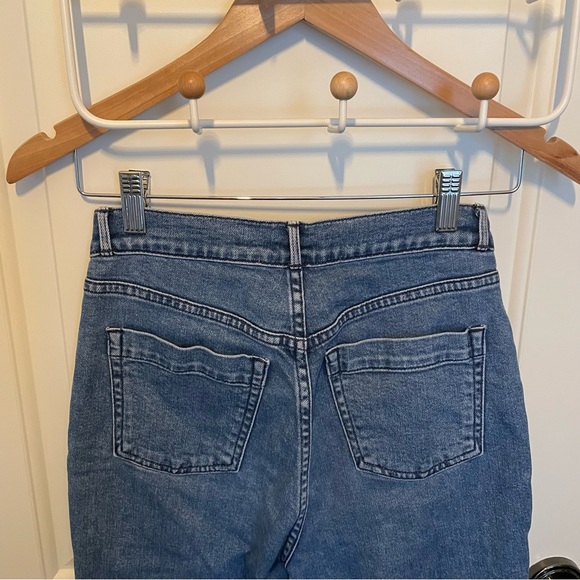 3x1 x Jason Wu W4 Jeans denim USA paneled straight high rise - Picture 5 of 11